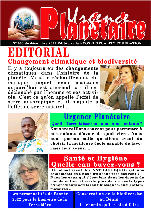 URGENCE PLAN�TAIRE - Num�ro 3