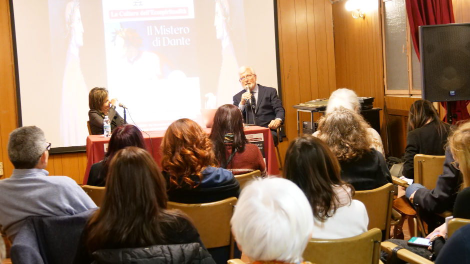 Giancarlo Guerreri, scrittore e autore teatrale, relatore della conferenza “Il mistero di Dante”