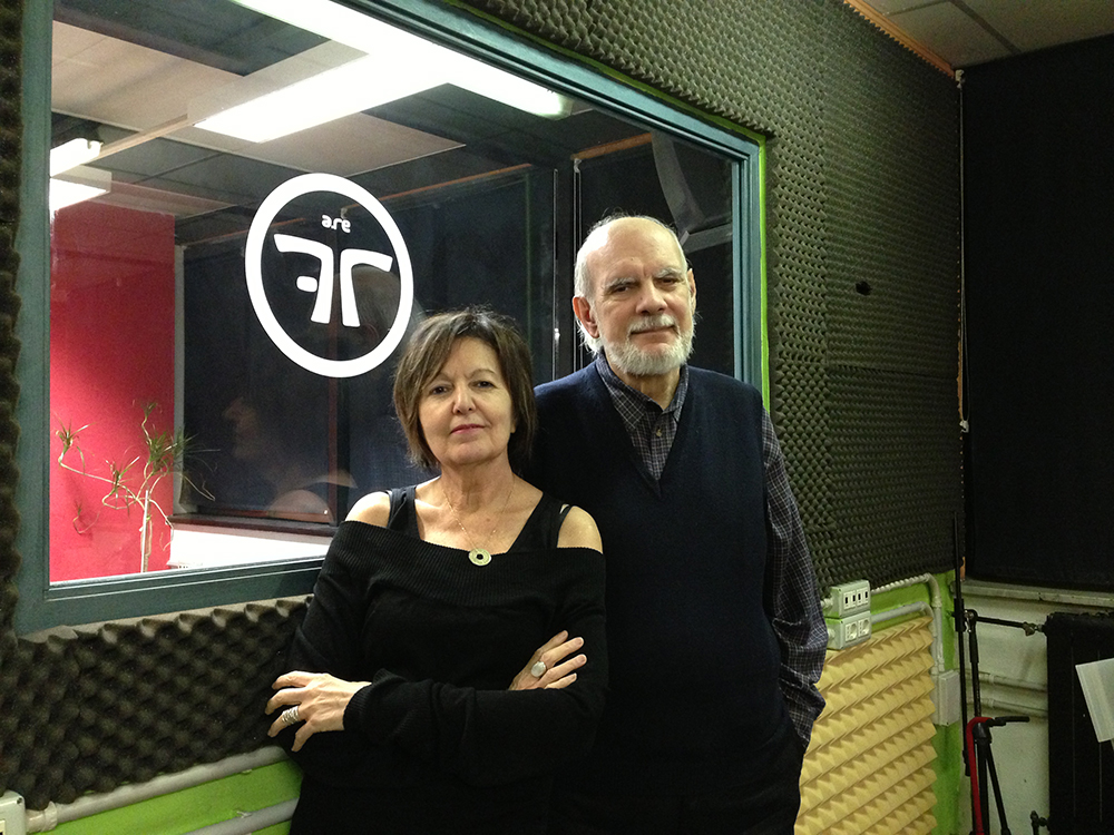 I conduttori Rosalba Nattero con Giancarlo Barbadoro I conduttori Rosalba Nattero con Giancarlo Barbadoro